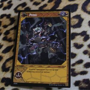 TMNT Press Trading Card